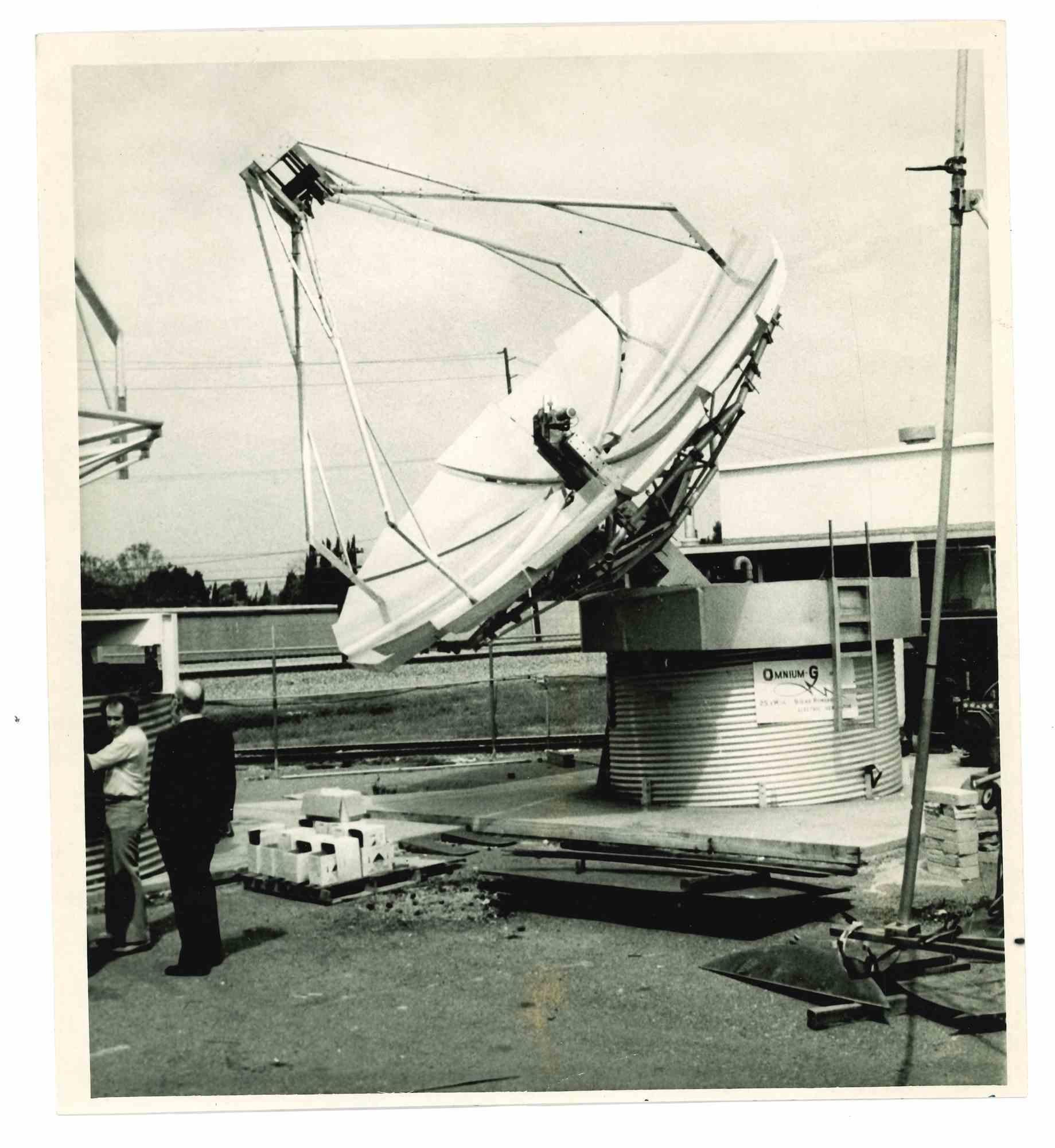 Unknown Portrait Photograph - Solar Energy System in the 1970s