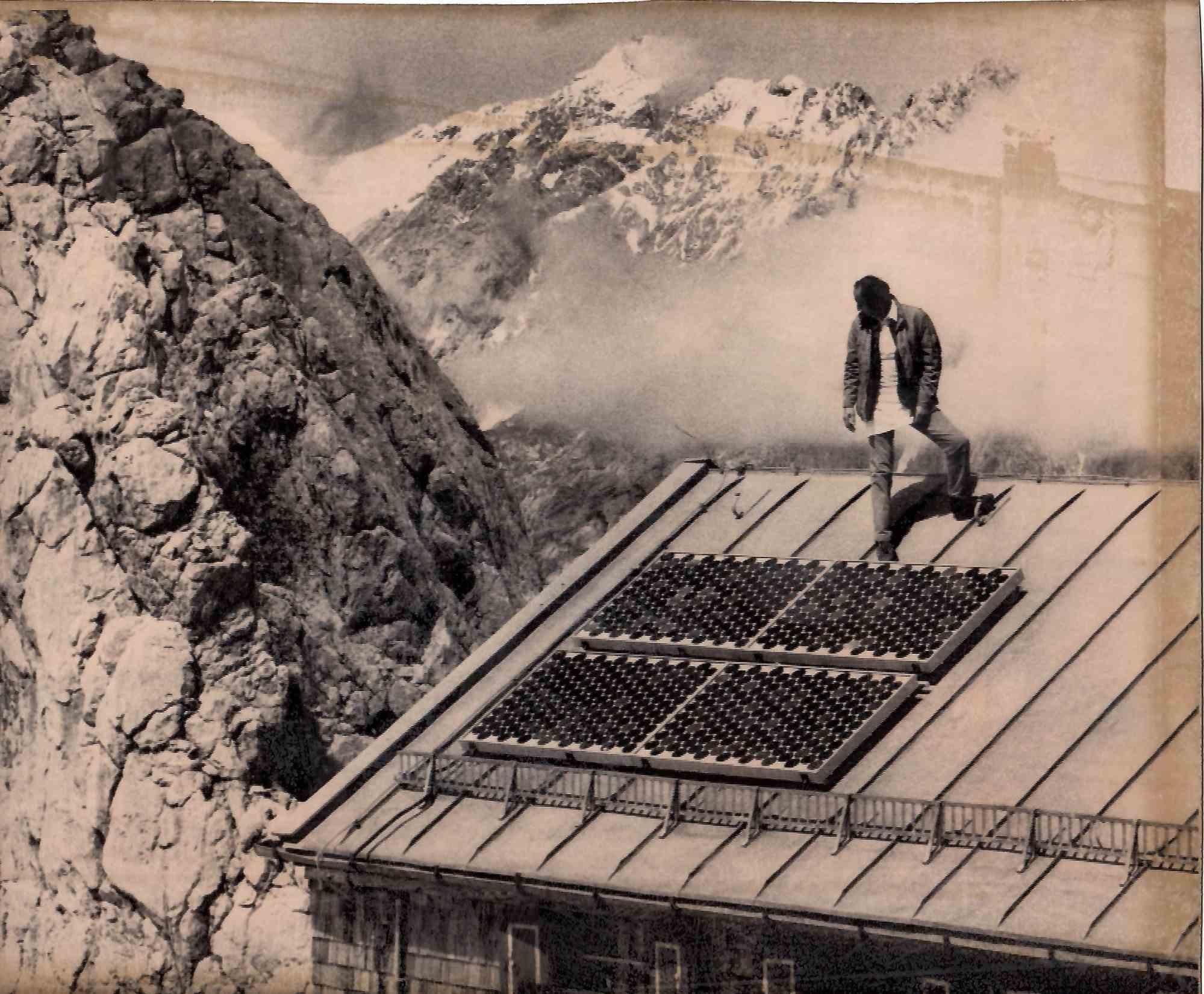 Unknown Landscape Photograph - Solar Power, Garmisch-Partenkirchen - Vintage Photograph - 1980s