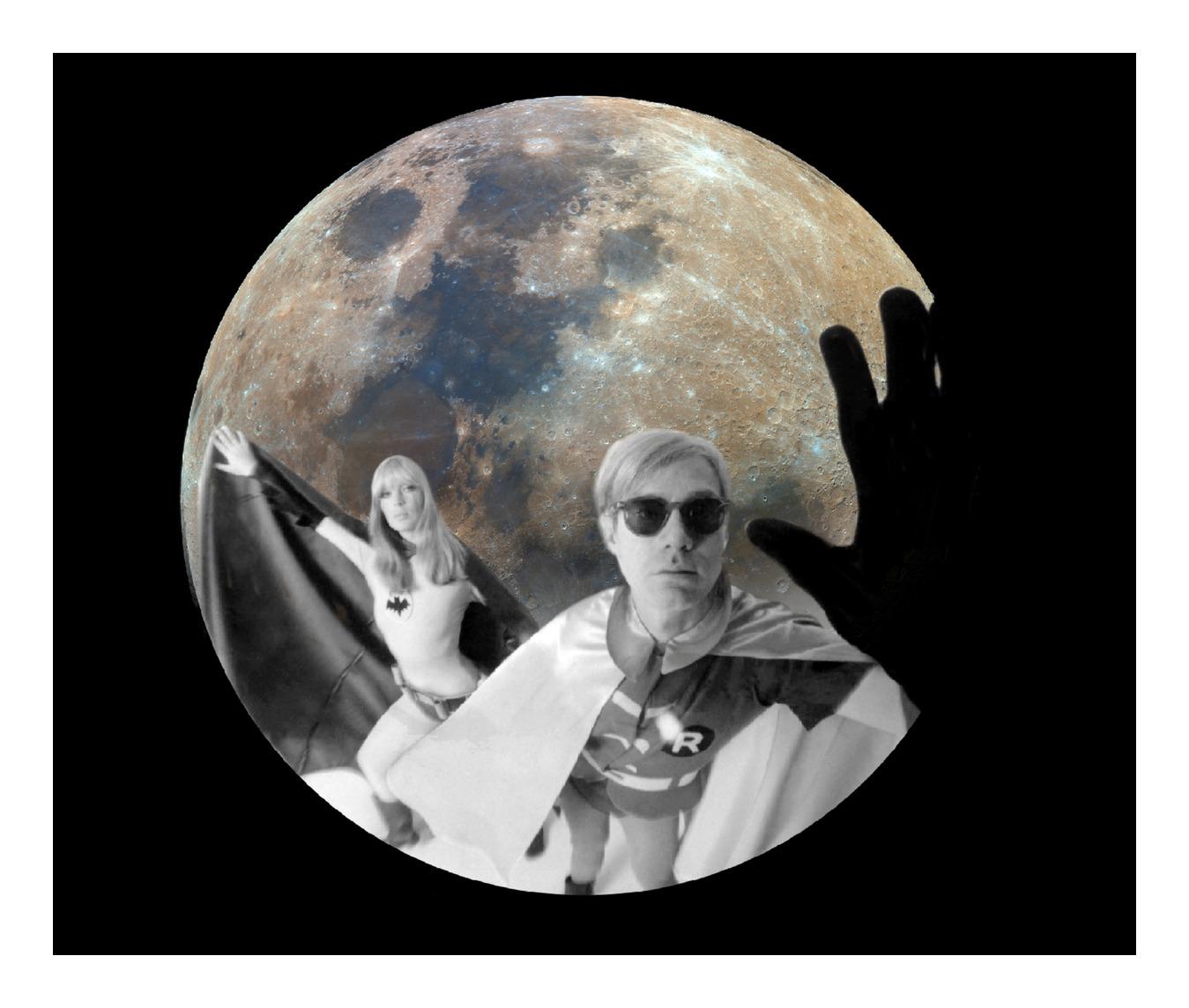Partout sur la Lune... - Contemporain Mixed Media Art par Unknown