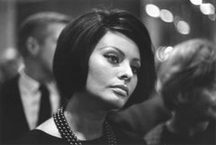 Sophia Loren, 1964 - Italian Actress Sophia Loren Portrait Photograph Pearls