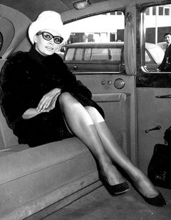 Sophia Loren en coche