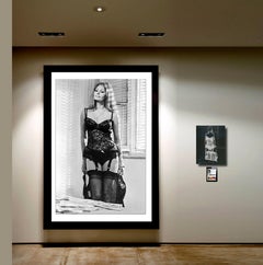 Sophia Loren in Lingerie - Photograph and Vintage Large Format Negative