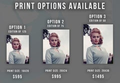 Sophia Loren Outdoors in Color Globe Photos Fine Art Print