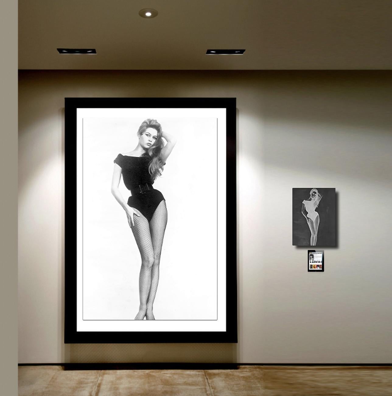 Sophia Loren - Fotografía y negativo antiguo de gran formato