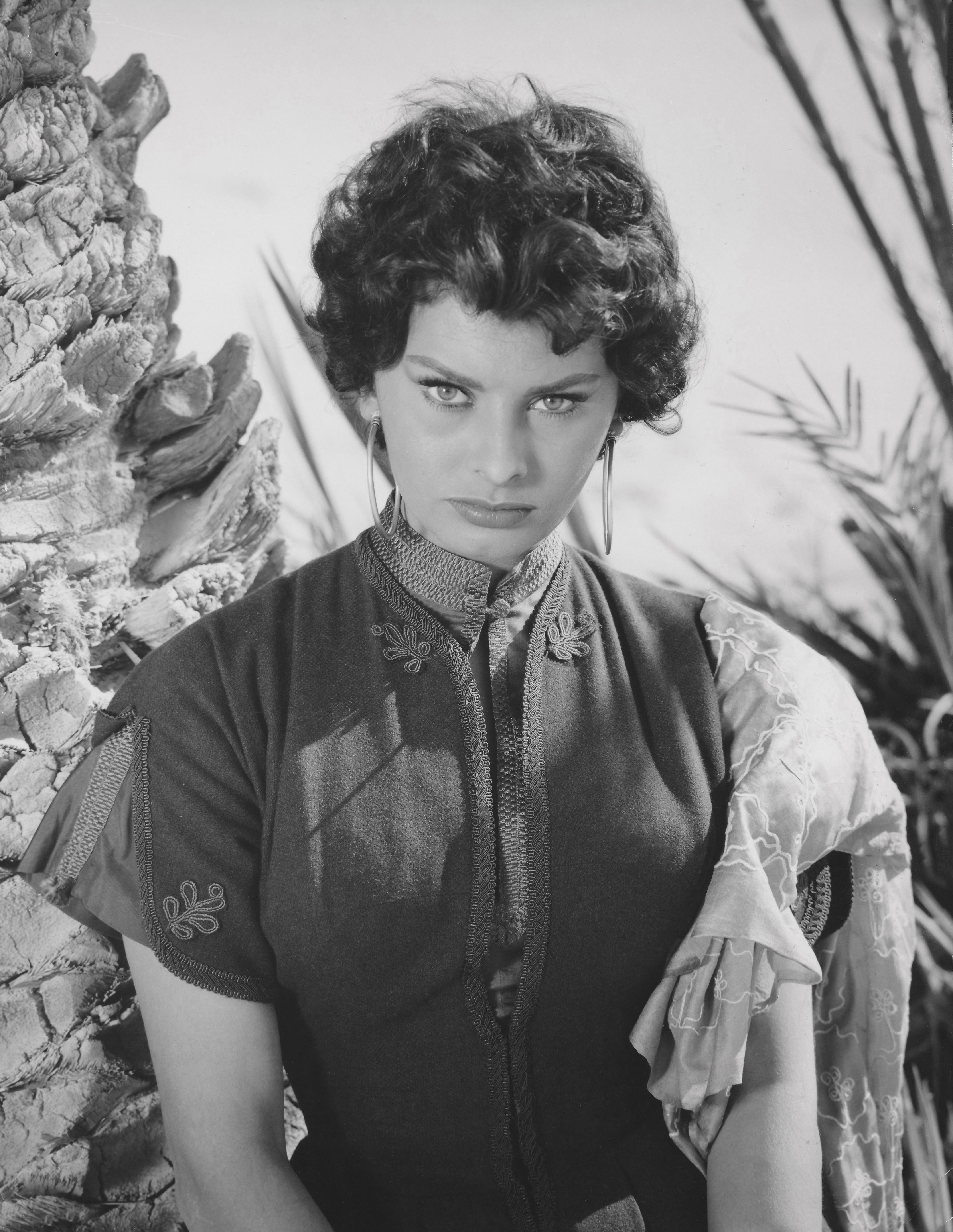 Unknown Portrait Photograph - Sophia Loren: Those Eyes Fine Art Print