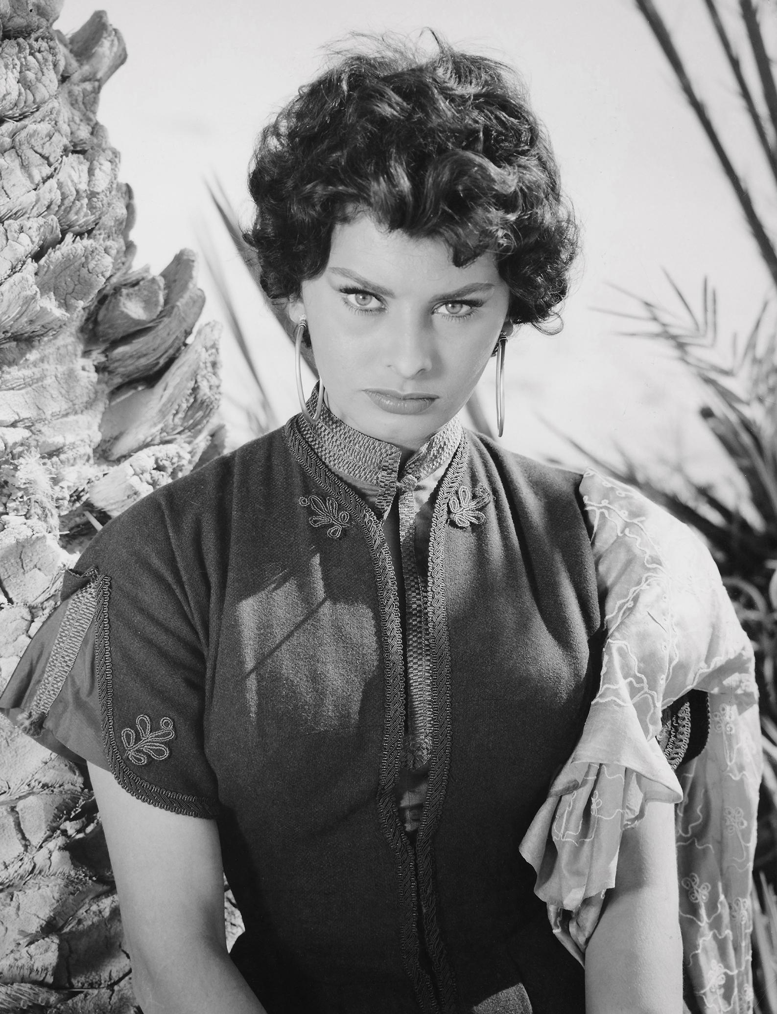 Unknown Portrait Photograph - Sophia Loren: Those Eyes