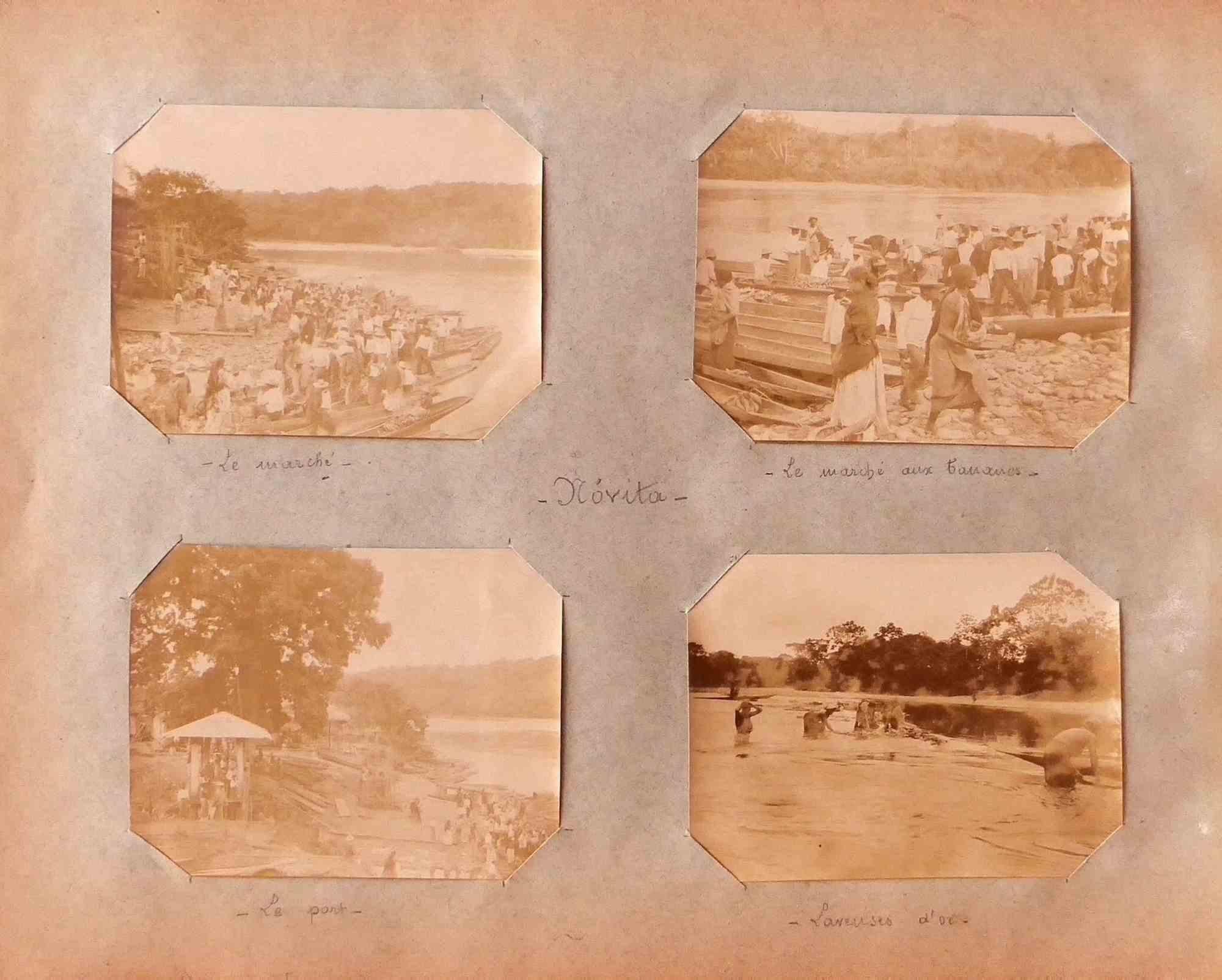 Paysages d'Amérique du Sud - Photographie américaine vintage, fin du XIXe siècle - Beige Figurative Photograph par Unknown