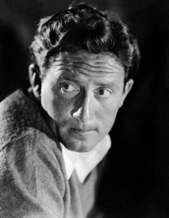Vintage Spencer Tracy Handsome Star Actor Globe Photos Fine Art Print