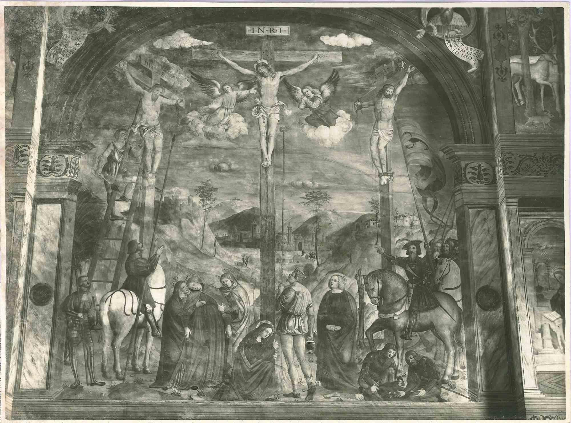 Unknown Figurative Photograph - St. Giulia Church in Brescia - Vintage Photo - Early 20th century