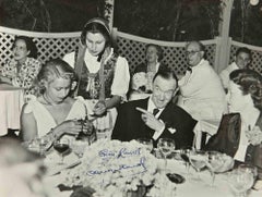 Stan Laurel - Fotografía Vintage Autografiada - Años 40
