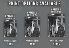 Star Actor James Dean Fine Art Print