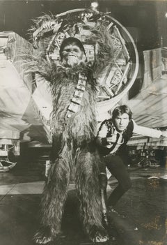 Star Wars, Chewbacca and Luke, Sience Fiction Filmstill, 1977