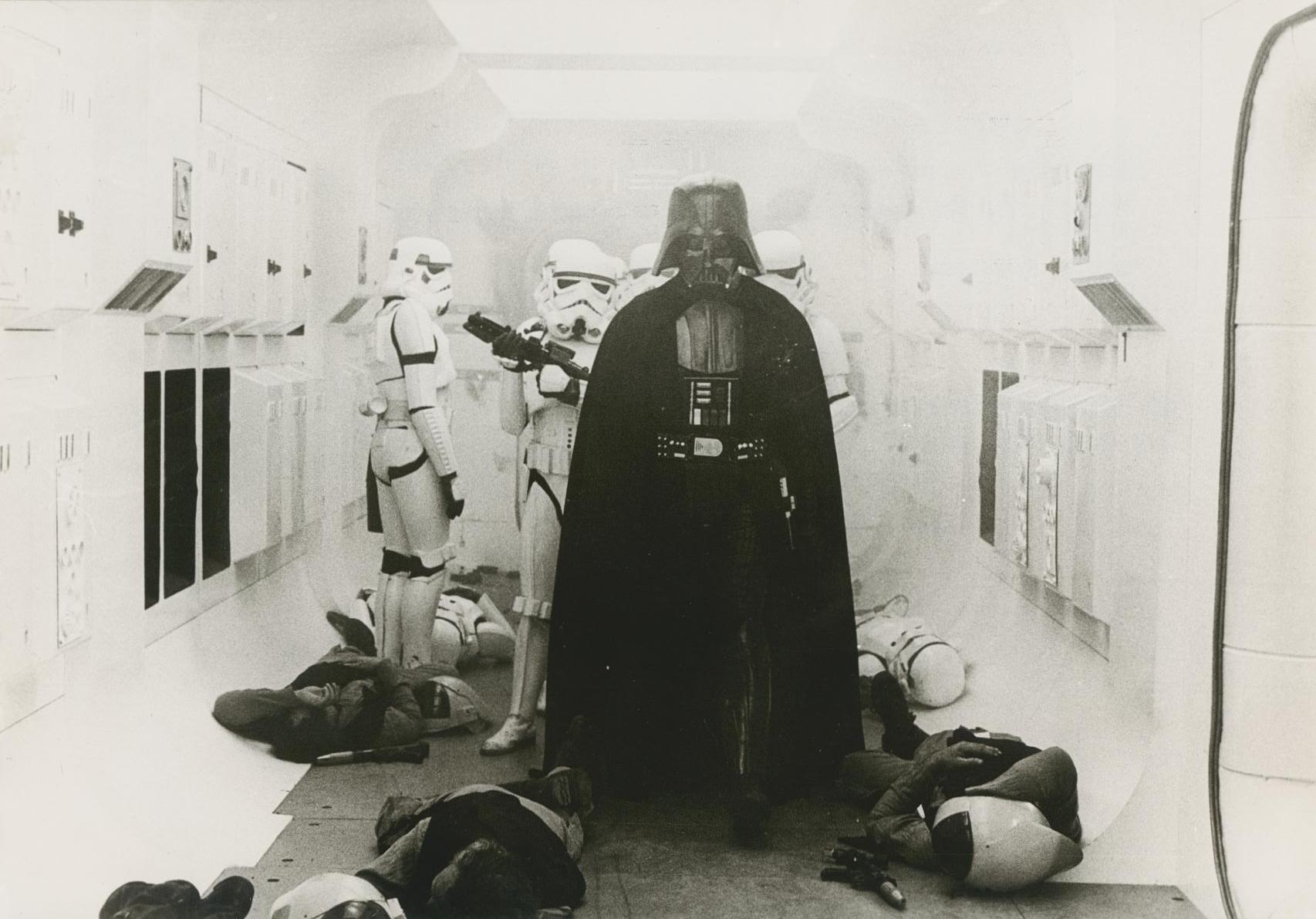 Unknown Black and White Photograph - Star Wars, Sience Fiction Filmstill, 1977