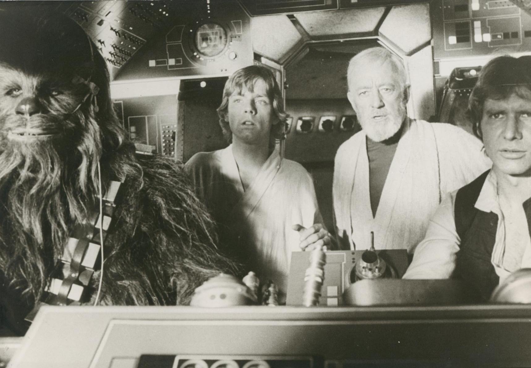 Unknown Portrait Photograph – Star Wars, Sience Fiction Filmstill, 1977