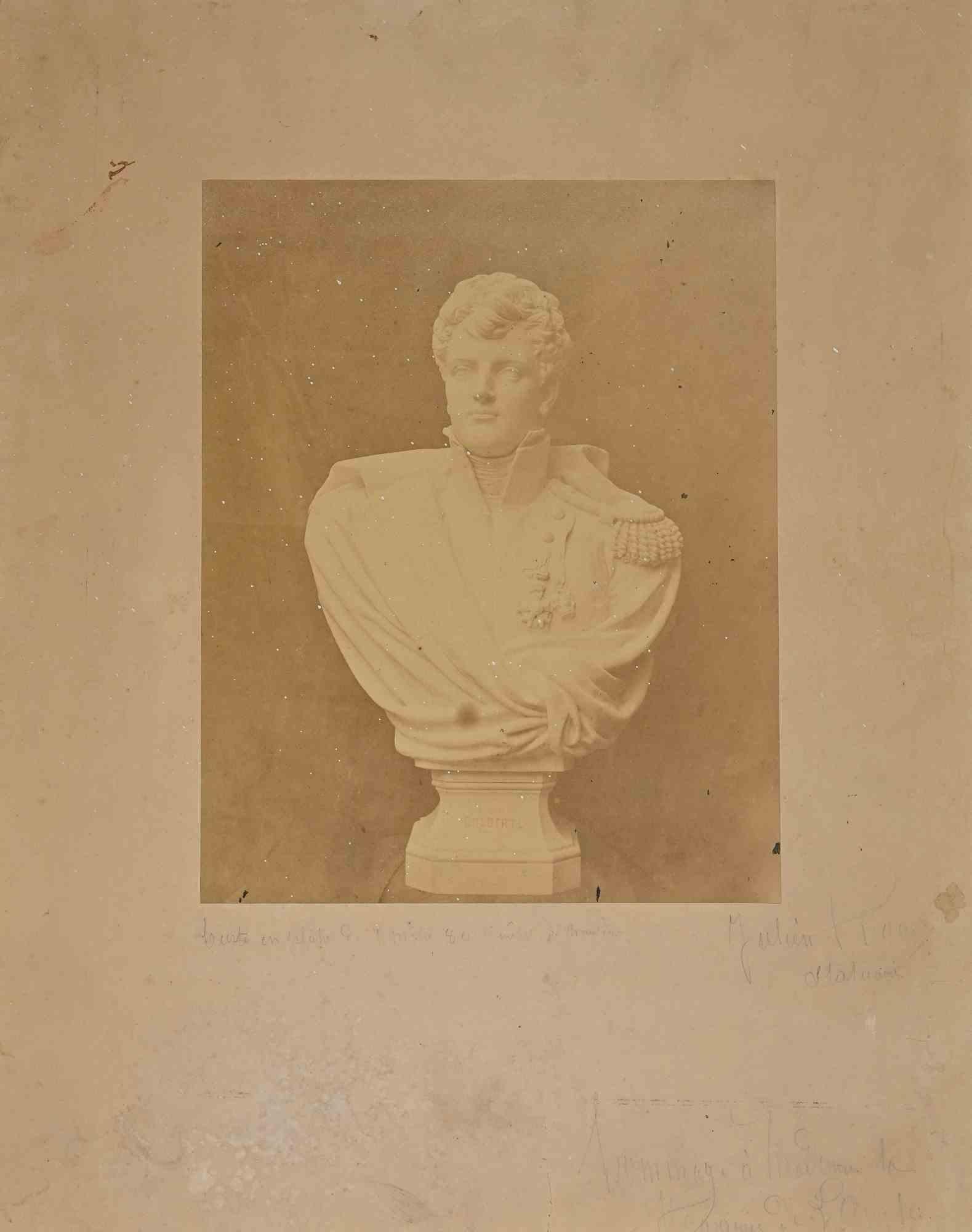 Unknown Figurative Photograph - Statue - Vintage Photograph - Late 19th Century