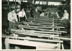 Steel Factory - Vintage Photograph - Mid 20th Century