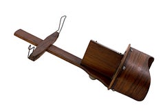 Stereograph Viewer, rosewood for Victorian 3D photographs