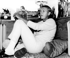 Vintage Steve McQueen at Home