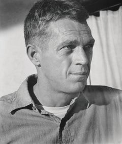 Steve McQueen Candid Profile Portrait Fine Art Print