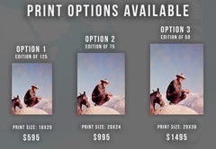 Steve McQueen Nevada Smith Globe Photos Impression d'œuvres d'art