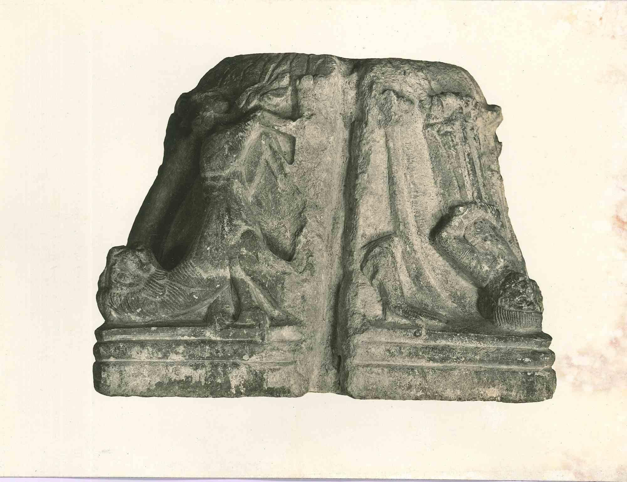 Stone Relief - Vintage Photo - Early 20th century