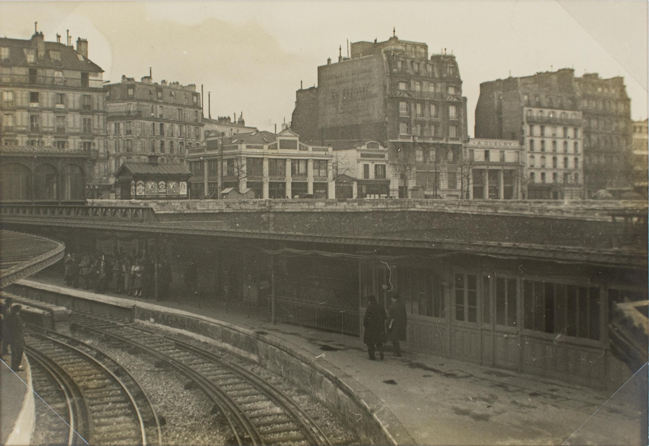 U-Bahn-Bau in Paris, 1928, Silbergelatine-Schwarz-Weiß-Fotografie im Angebot 2