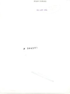 Susan Hayward in the Studio Vintage Original Photograph