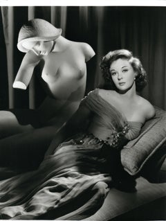 Susan Hayward in the Studio Vintage Original Photograph