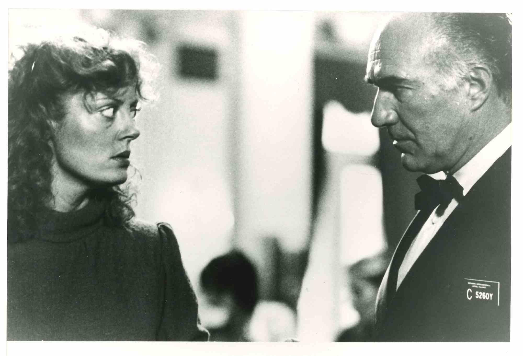 Unknown Figurative Photograph - Susan Sarandon and Michel Piccoli in Atlantic City  - 1980s