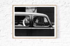 'Swan in Car' Archival Photograph by Getty Images Gallery, 30x40
