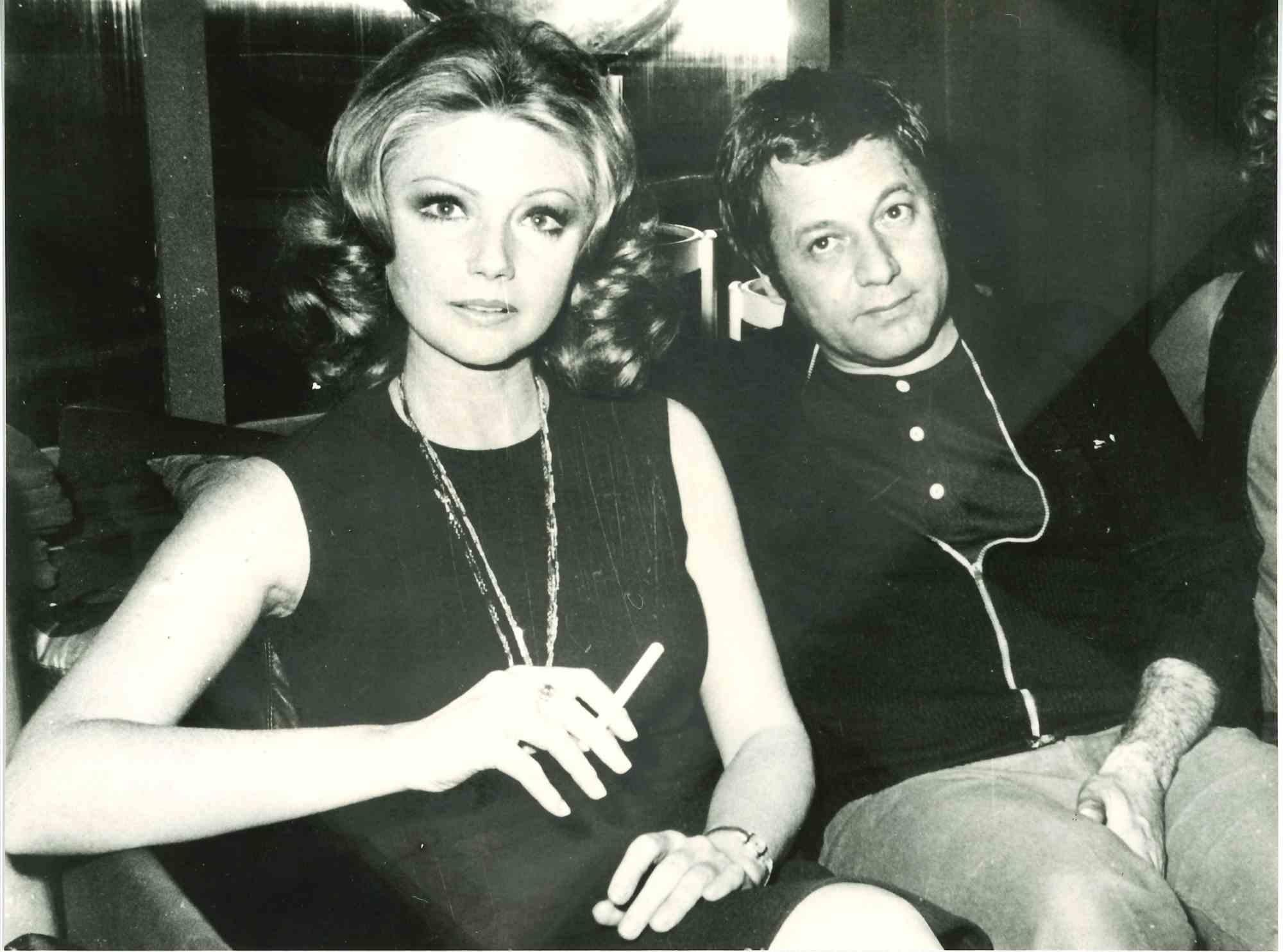 Unknown Figurative Photograph - Sylva Koscina and Paolo Villaggio - Golden Age of Italian Cinema - 1960s