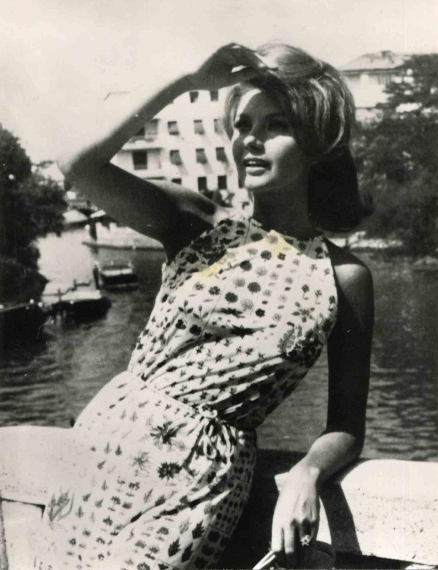 Unknown Portrait Photograph - Sylva Koscina - Vintage Photo - 1960s