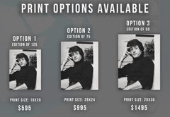 Sylvester Stallone Candid Fine Art Print