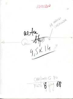 Sylvie Vartan by Araldo Crollalanza -  Vintage B/w Photo - 1960s