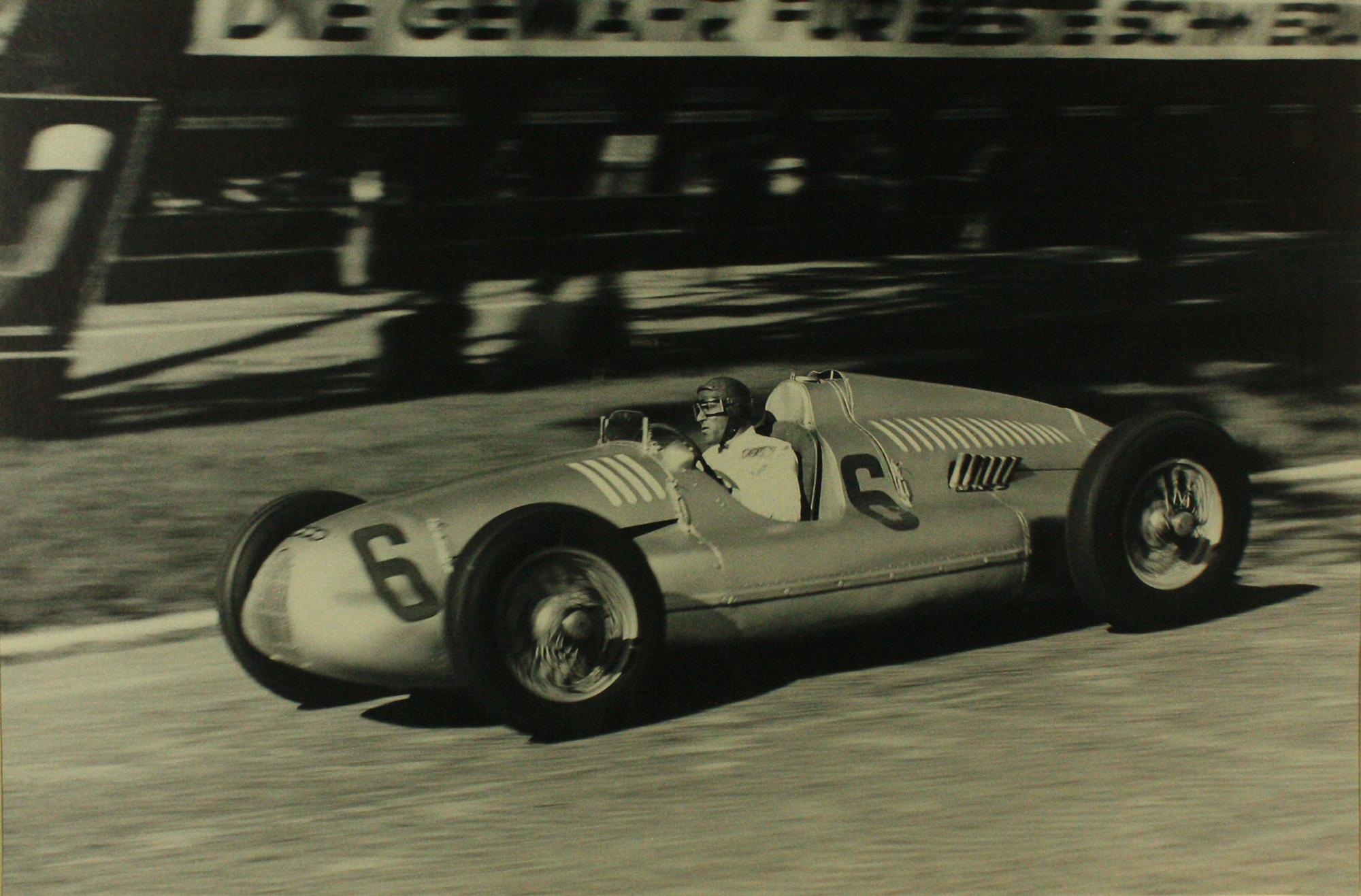 Tazio Nuvolari Auto Union D Type Swiss Grand Prix 1938 - Photograph by Unknown