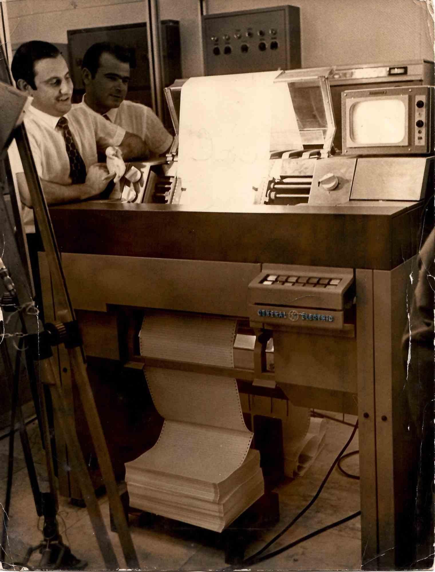 Technology in Progress - Original Photos - 1980's - Photograph by Unknown