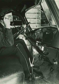 Impianto telefonico - Fotografia d'epoca americana - Metà del XX secolo
