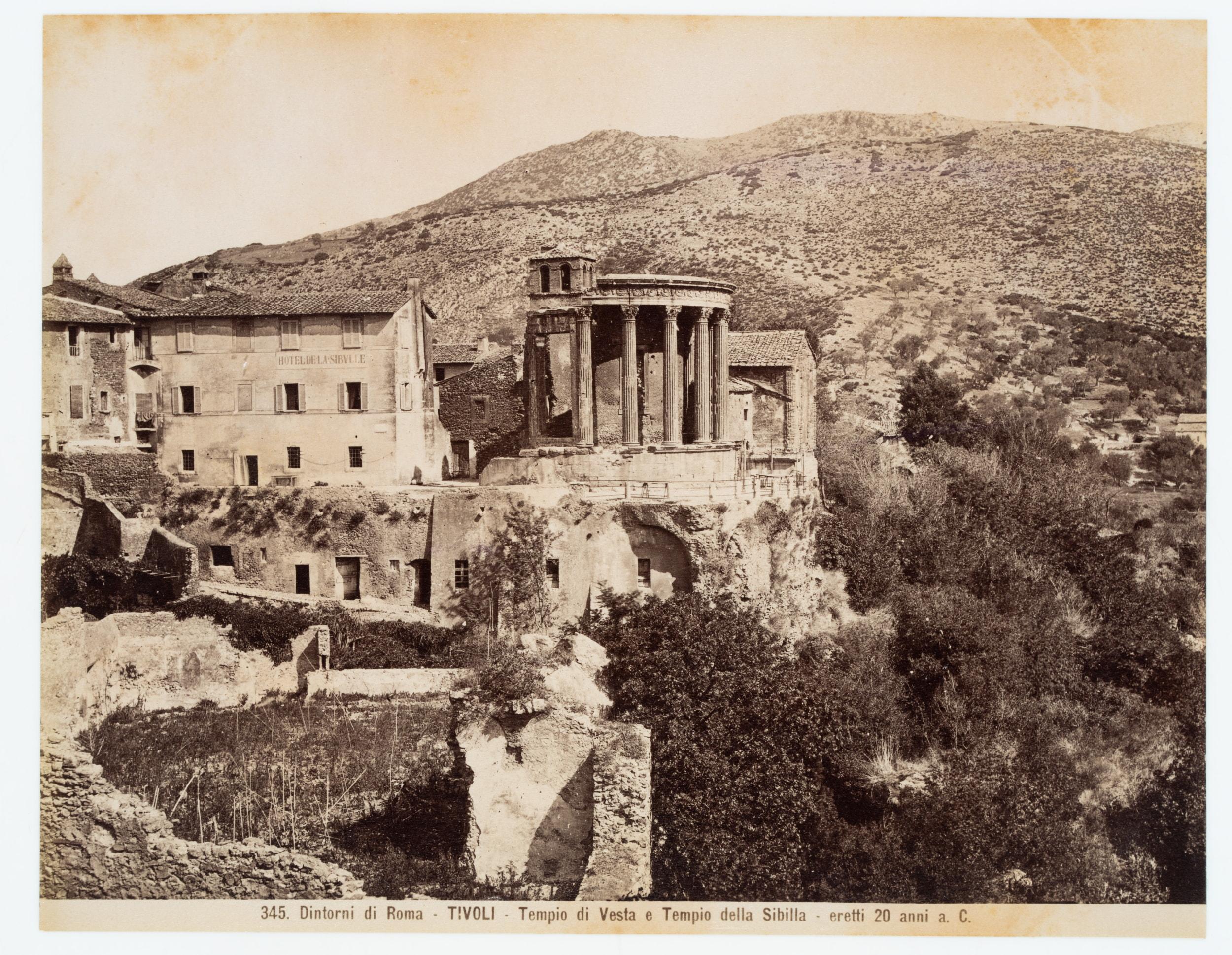 Temple of Vesta, Tivoli Gardens For Sale 1