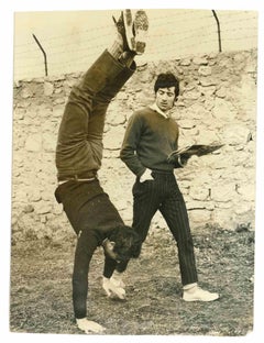 Terence Hille et Don Backy - Photographie d'époque - Milieu du 20e siècle