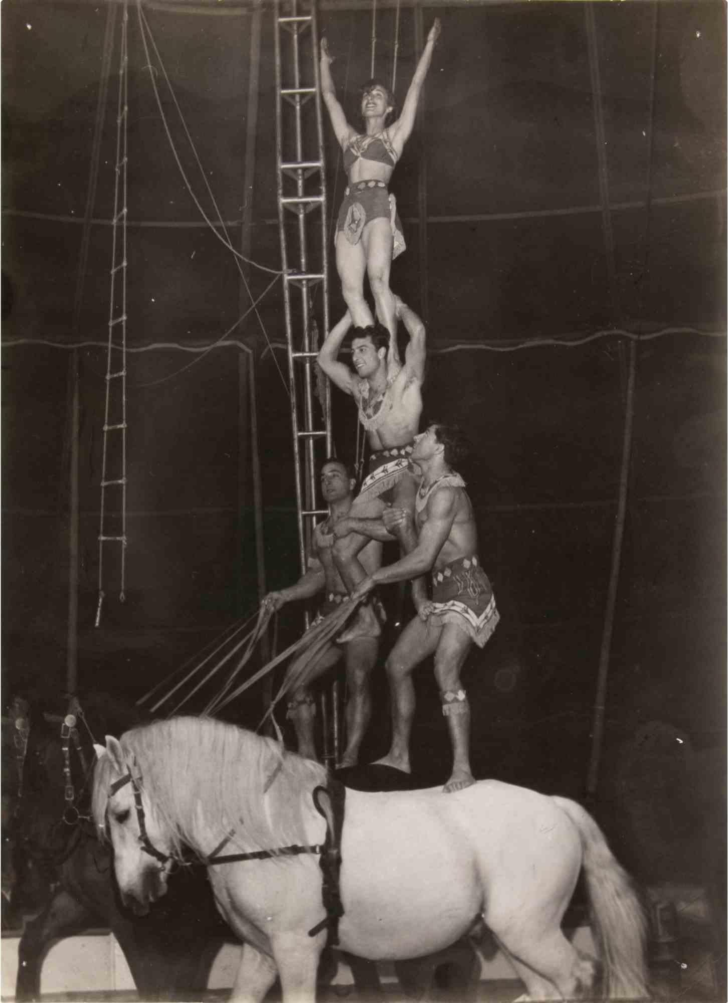 The Acrobats - Vintage Photograph - 1950s