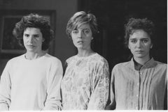 Les actrices Valeria Golino, Fanny Ardant et Greta Scacchi - Photo vintage, années 1980
