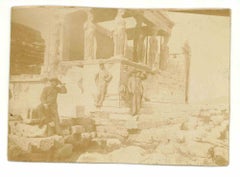 The Ancient Temple - Acropolis - Photographie d'époque - Fin du 19ème siècle