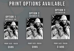 The Beach Boys Closeup Group Portrait Globe Photos Fine Art Print