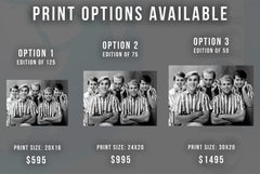 The Beach Boys in Stripes Globe Photos Fine Art Print