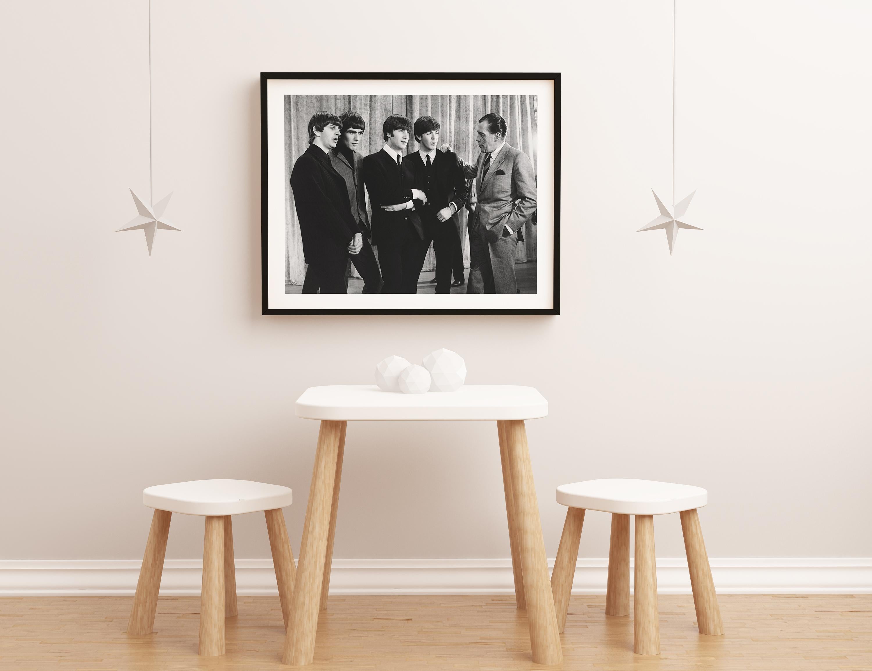 The Beatles First Live Performance on Ed Sullivan Globe Photos Fine Art Print For Sale 1