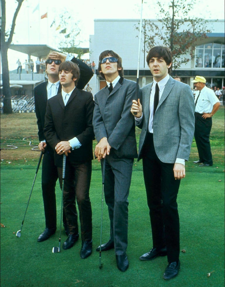 Unknown Color Photograph - The Beatles Golfing 20" x 24" Edition of 75