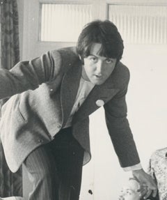 The Beatles, Office, Black and White Photography, 25, 4 x 20, 7 cm