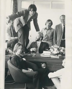 The Beatles, Office, Black and White Photography, 25, 4 x 20, 7 cm