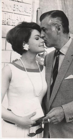 Der britische Schauspieler Stewart Granger - Vintage-Foto - 1966