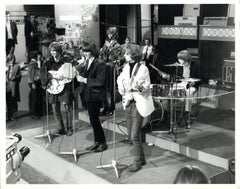 The Byrds Playing on Stage Vintage Original Photograph